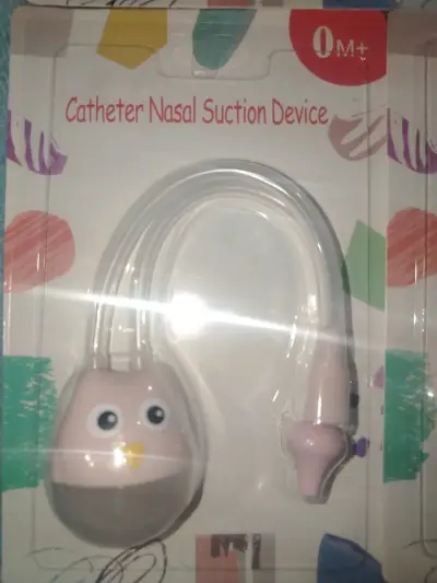 Aspirador nasal para bebés con diseño de búho - miniatura 2