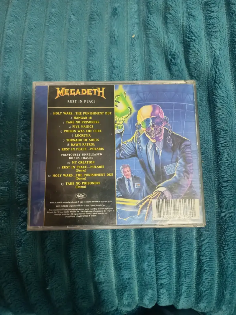 CD Megadeth Rust in Peace - 2