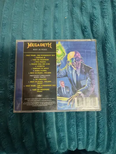 CD Megadeth Rust in Peace - miniatura 2