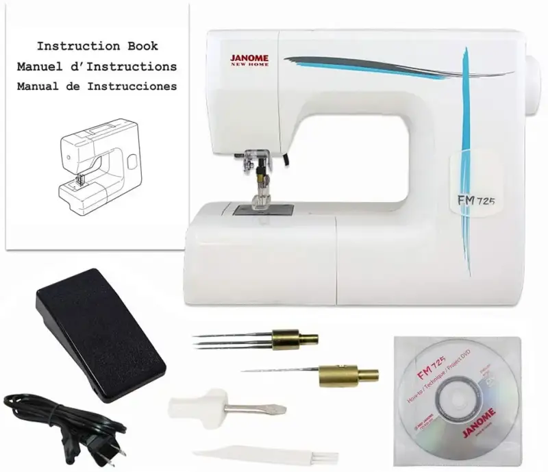 Máquina de Fieltro Janome FM725 con Accesorios - 2