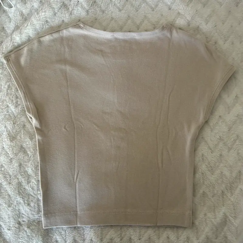 Polera beige de mujer Zara talla S - 2