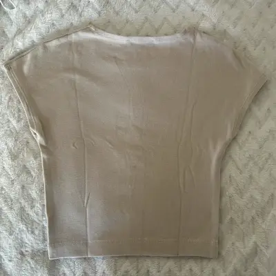 Polera beige de mujer Zara talla S - miniatura 2