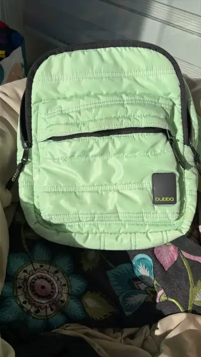 Mochila verde Bubba acolchada - miniatura 1