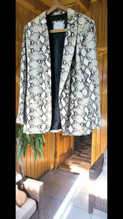Blazer de mujer estampado serpiente MNL XL - miniatura 2