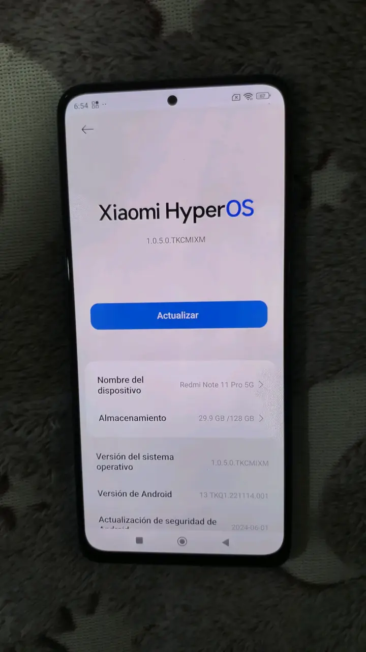 Xiaomi Redmi Note 11 Pro 5G con HyperOS - 4