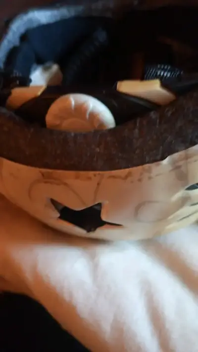 Casco de bicicleta infantil con cuernos - miniatura 3