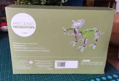 Set de Mecano Triceratops y Camión Hidroelevador - miniatura 3
