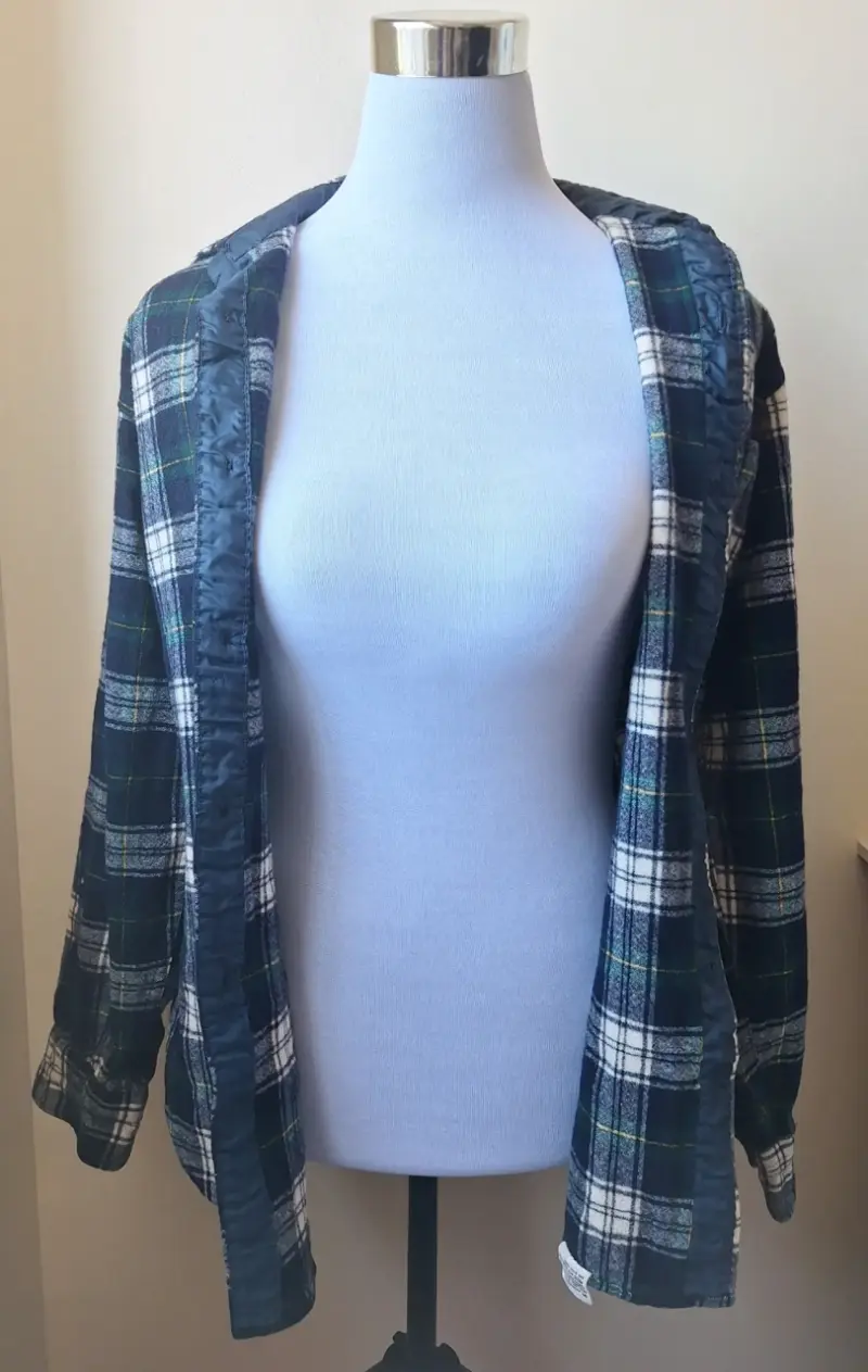 Camisa a cuadros para mujer