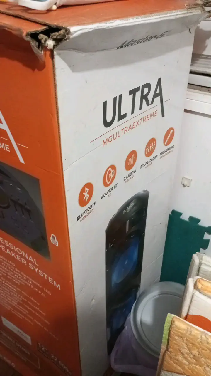 Parlante Activo Master-G Ultra MGULTRAEXTREME 12" - 2