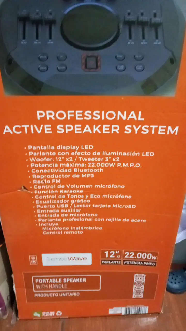 Parlante Activo Master-G Ultra MGULTRAEXTREME 12" - 3