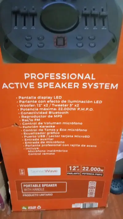 Parlante Activo Master-G Ultra MGULTRAEXTREME 12" - miniatura 3