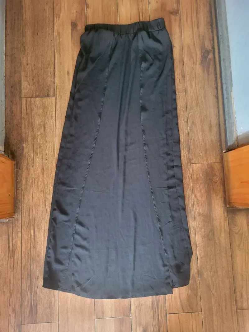 Falda larga negra Shein Maxine talla XS - 3