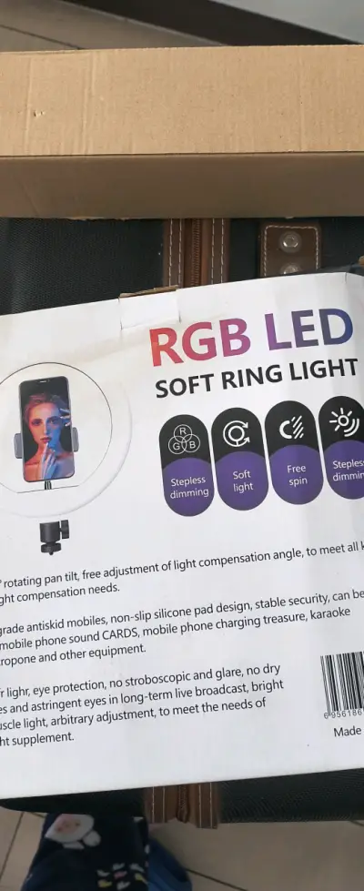Aro de Luz LED RGB con Control de Brillo - miniatura 2