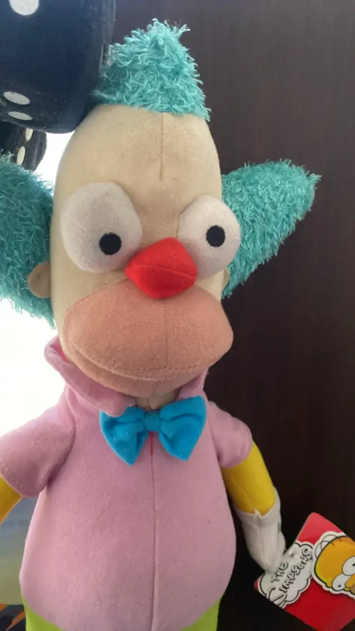 Peluche Krusty El Payaso de Los Simpson - 2