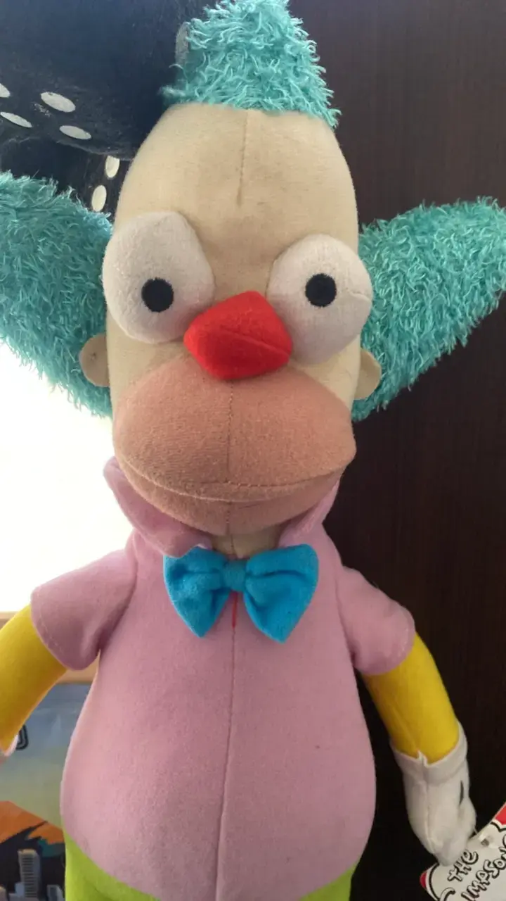 Peluche Krusty El Payaso de Los Simpson - 4