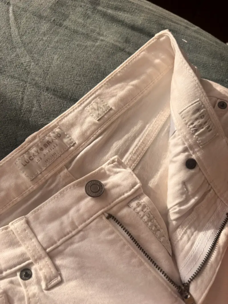 Jeans blancos mujer Lucky Brand talle 4 - 1