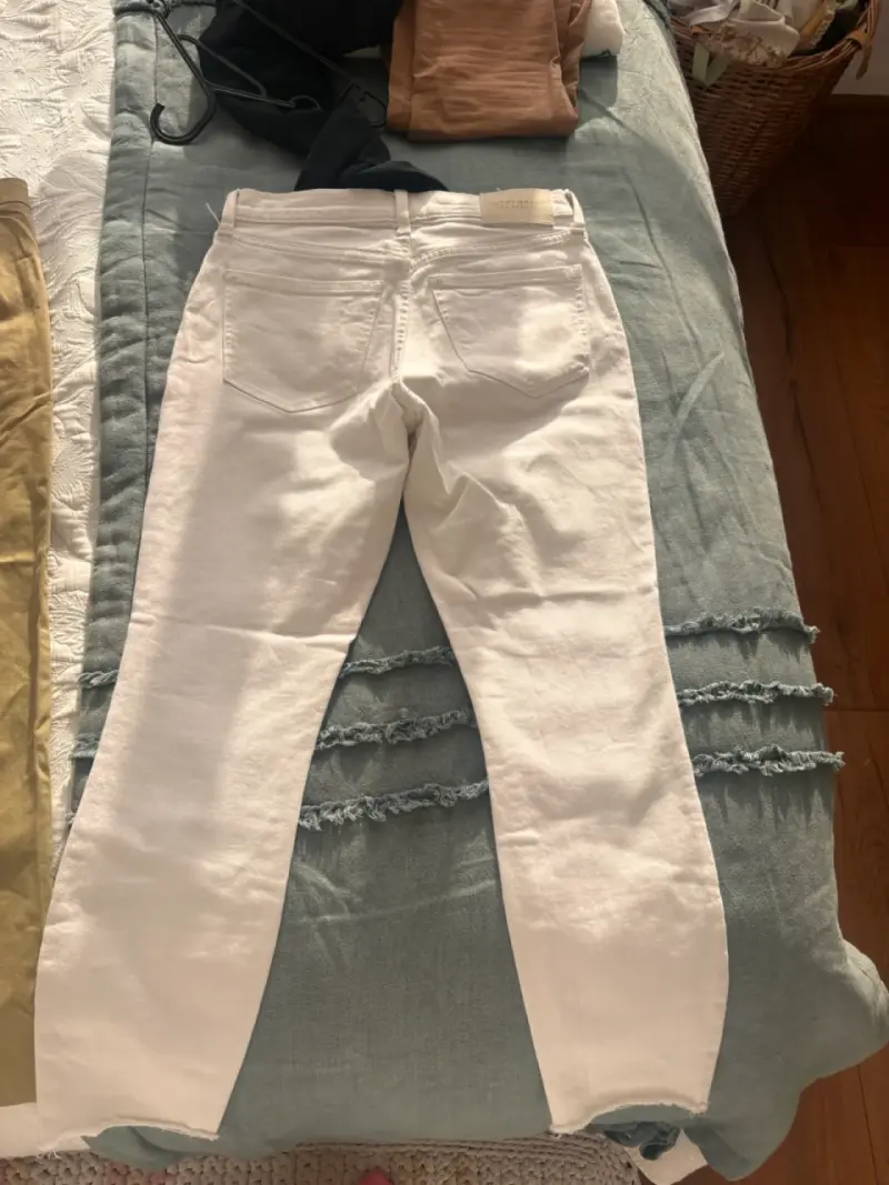 Jeans blancos mujer Lucky Brand talle 4 - 2