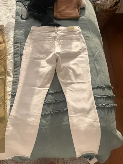 Jeans blancos mujer Lucky Brand talle 4 - miniatura 2