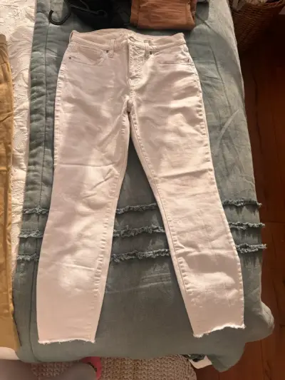 Jeans blancos mujer Lucky Brand talle 4 - miniatura 3