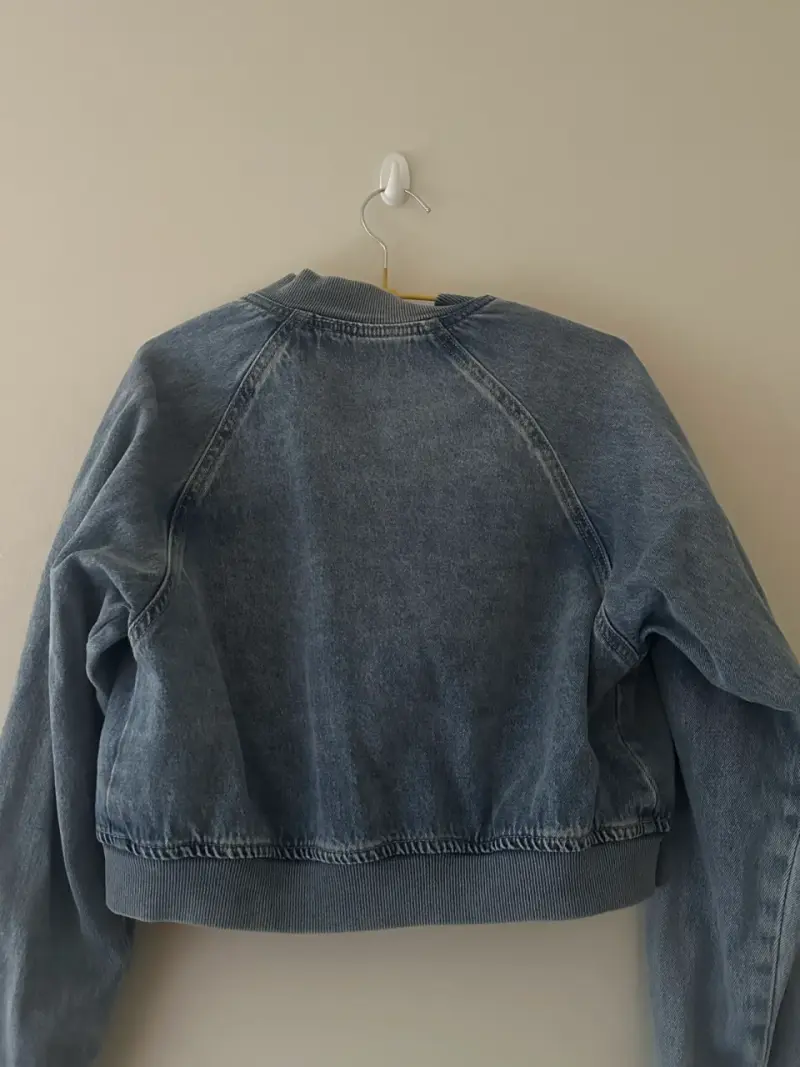Chaqueta de mezclilla azul Sybilla para mujer - 2