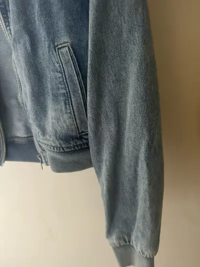 Chaqueta de mezclilla azul Sybilla para mujer - miniatura 5