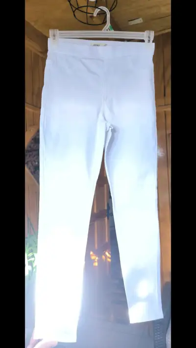 Jeggings blancos para mujer, talla 12 - miniatura 1