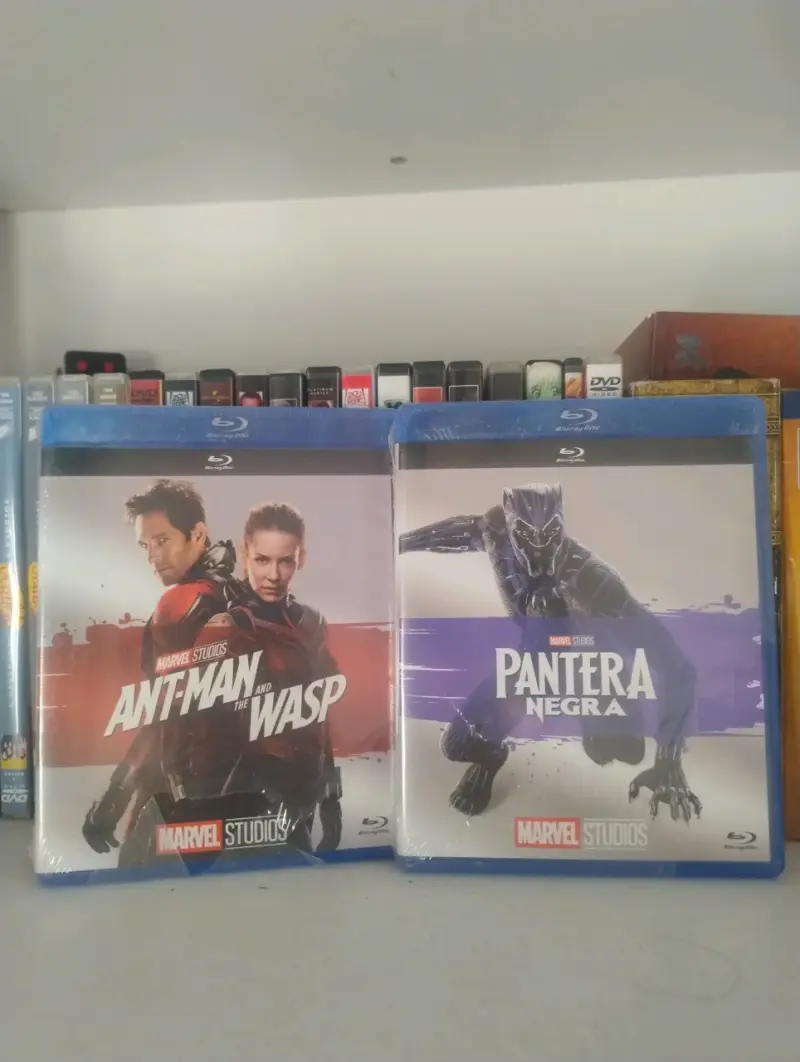 Películas Blu-ray Ant-Man y Pantera Negra