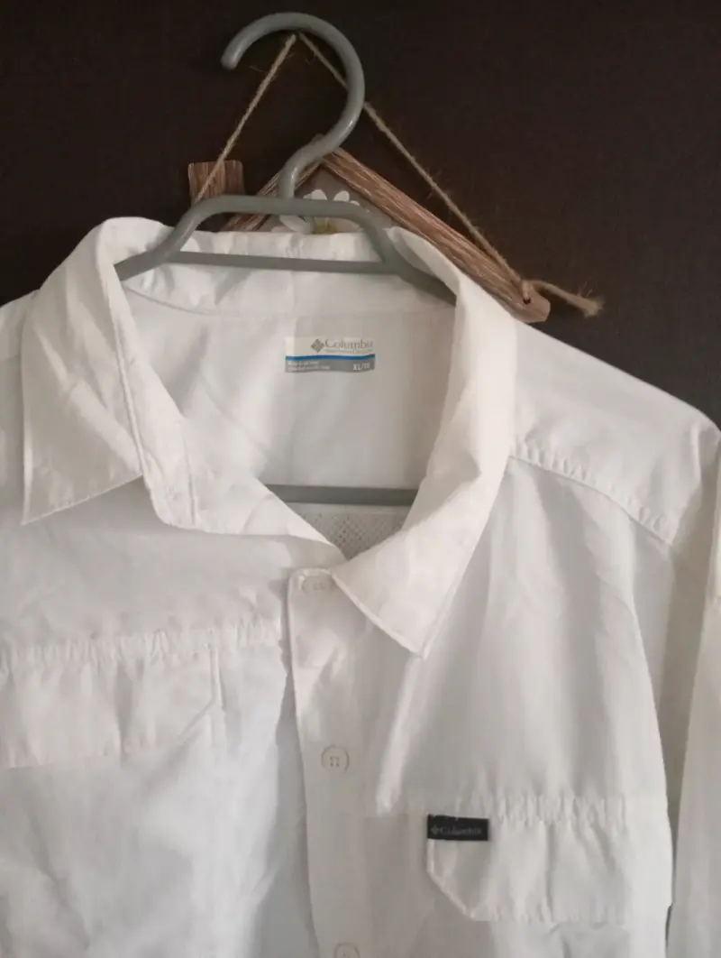 Camisa blanca de hombre Columbia - 2