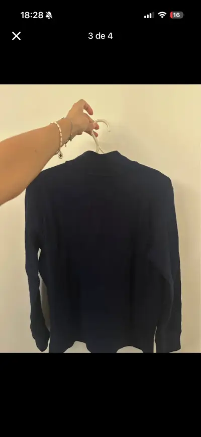 Suéter Polo Ralph Lauren azul marino unisex - miniatura 2