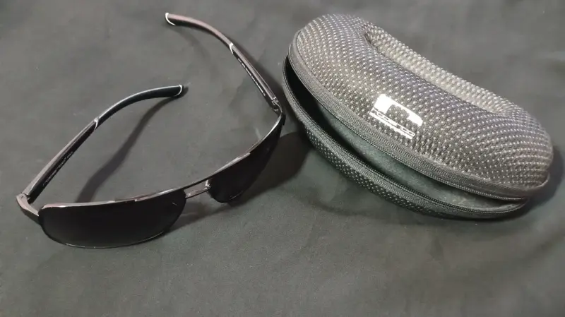 Gafas de Sol Porsche Design Negras con Estuche