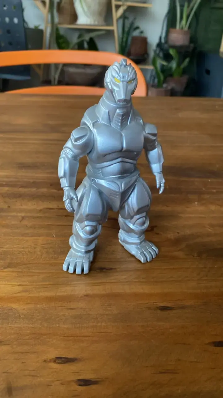 Figura de acción Mechagodzilla gris - 2