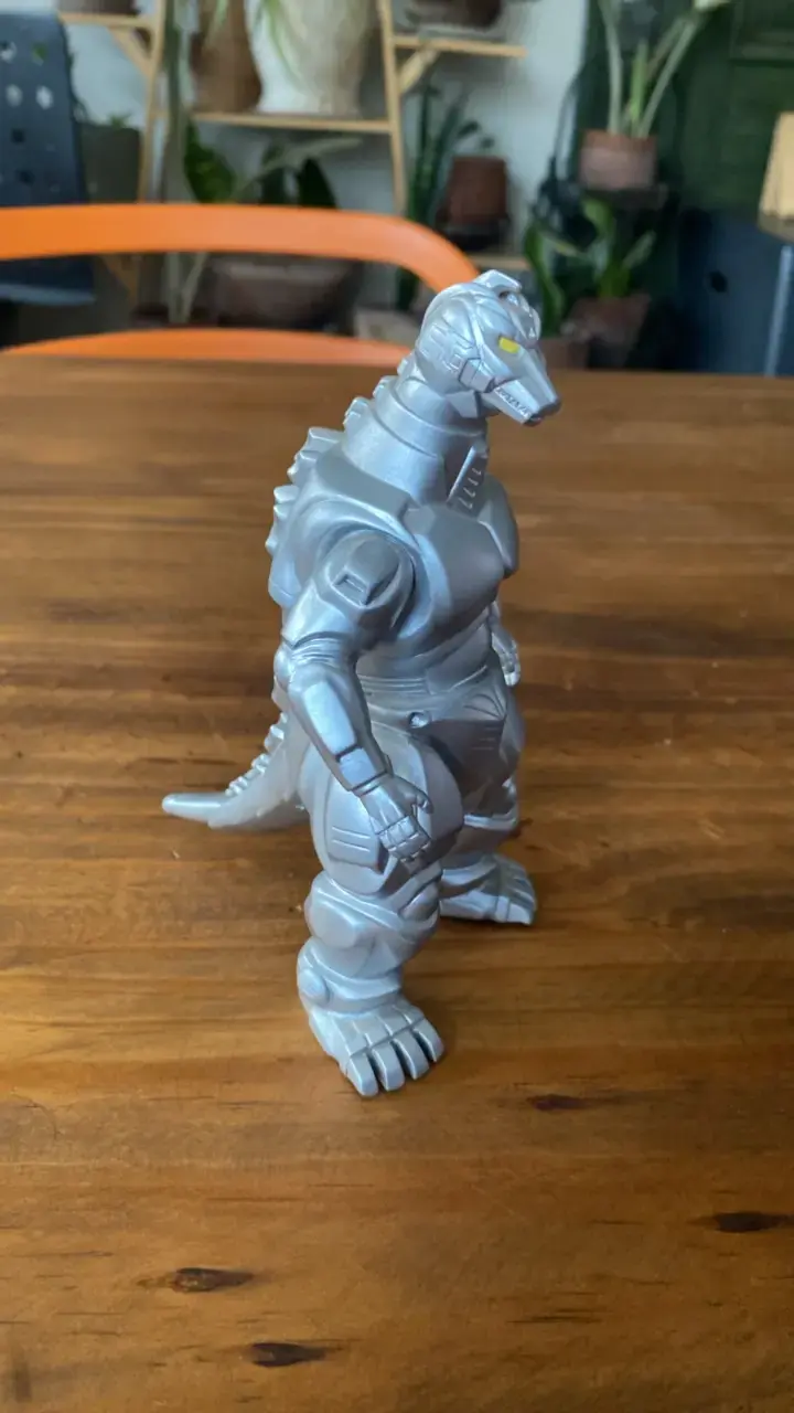 Figura de acción Mechagodzilla gris - 3