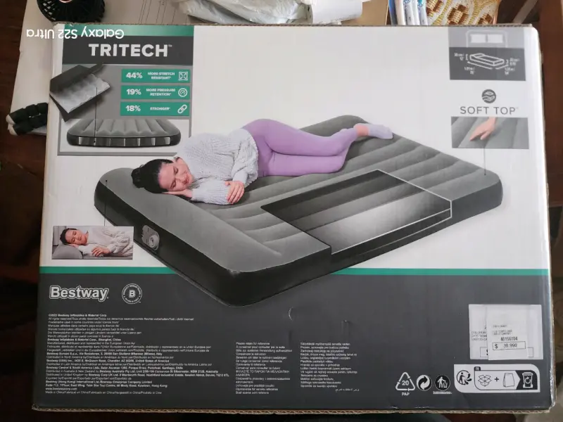 Colchón Inflable Bestway Tritech Doble - 2