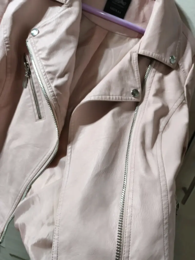Chaqueta Mossimo mujer ecocuero - 5