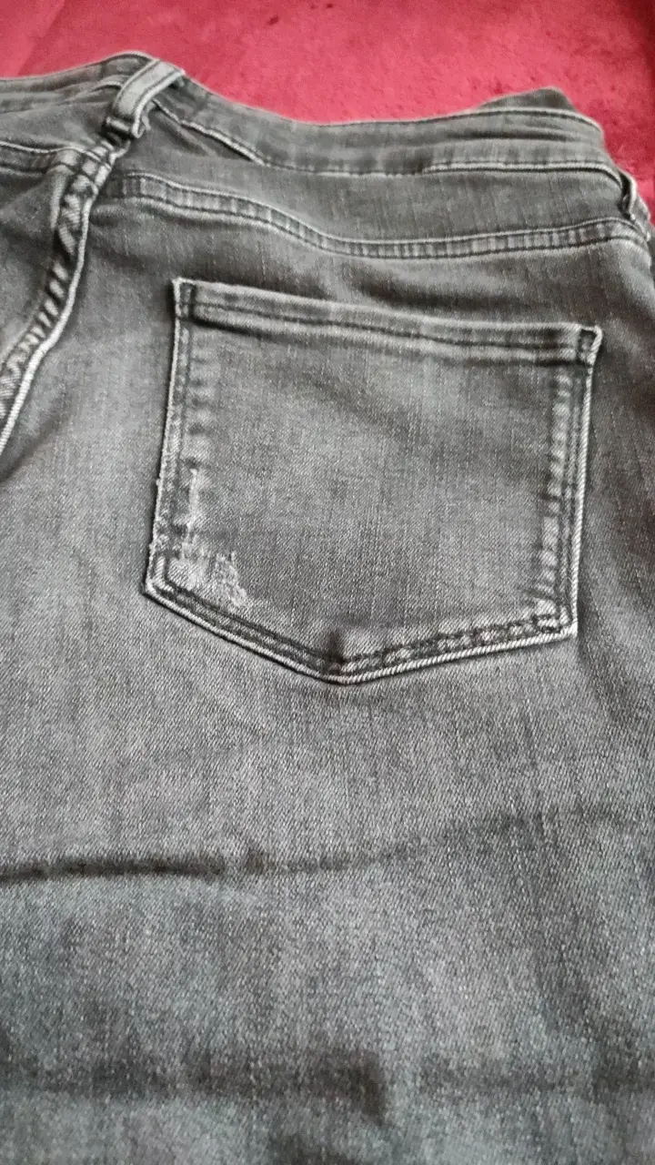 Jeans Zara Woman gris oscuro - 3