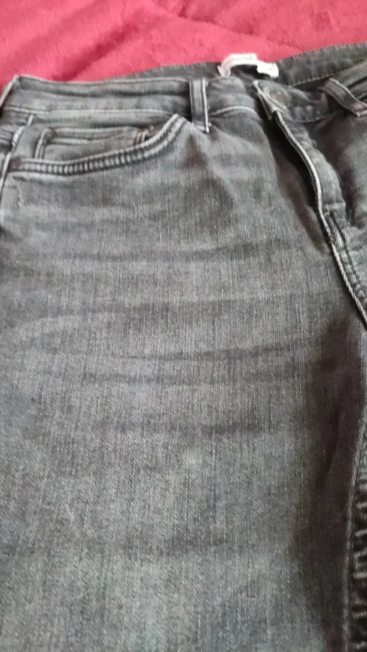Jeans Zara Woman gris oscuro - 4