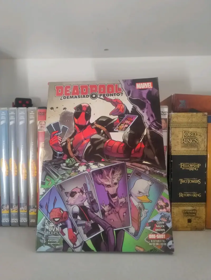 Comic Deadpool ¿Demasiado Pronto? Marvel