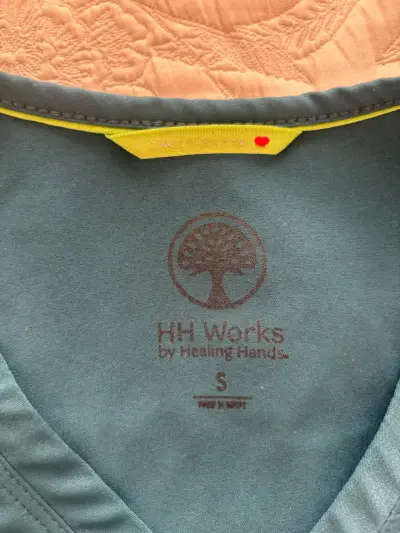 Blusa médica azul HH Works talla S - miniatura 2