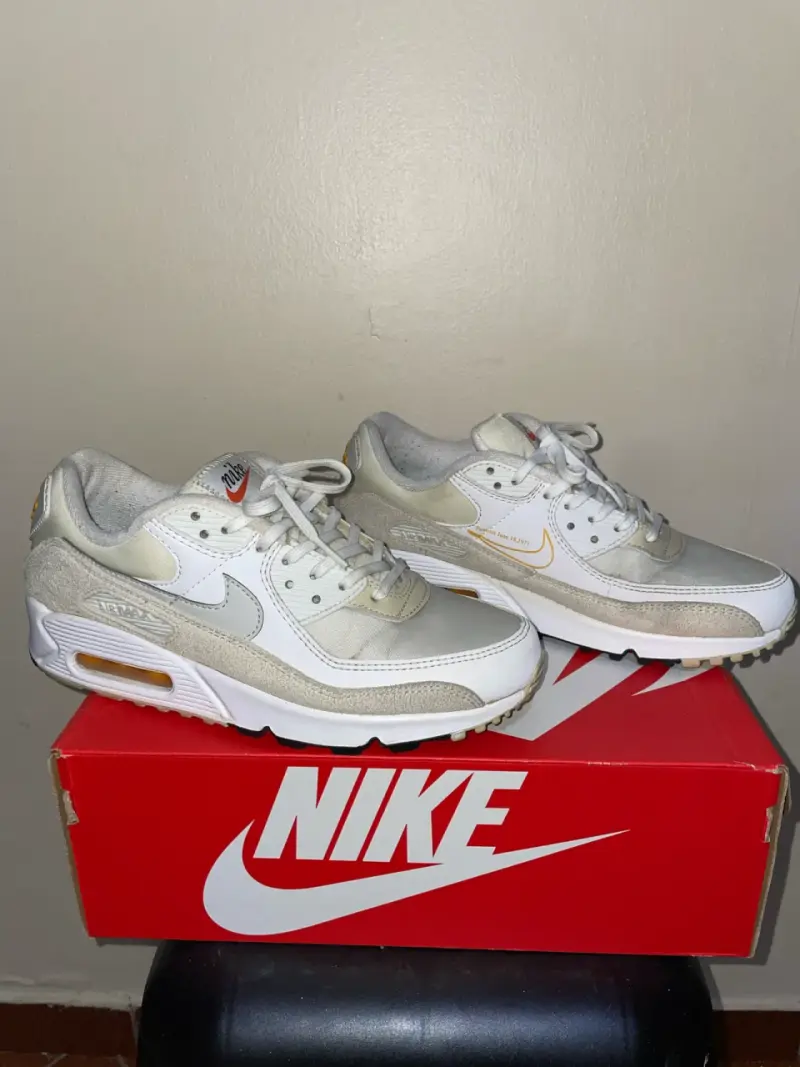 Zapatillas Nike Air Max 90 Blancas - 3
