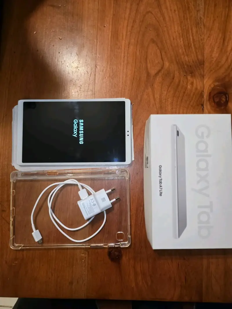Tablet Samsung Galaxy Tab A7 Lite con cargador