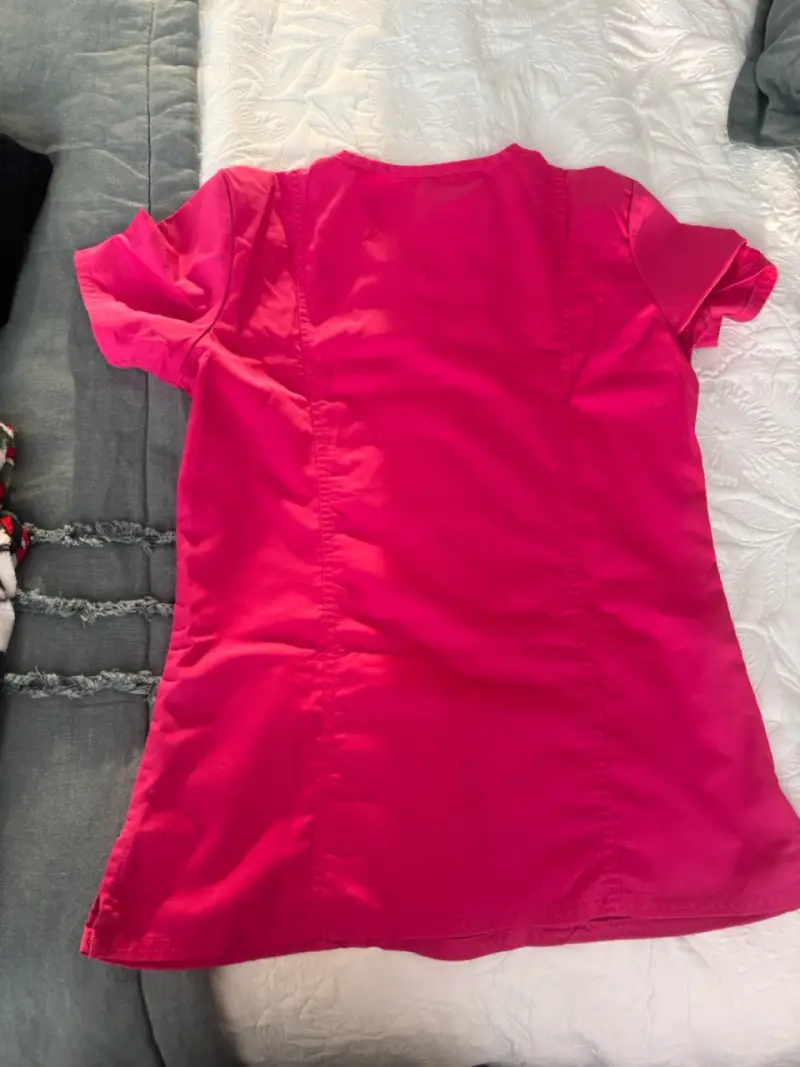 Uniforme clínico  Cherokee rosa fucsia - 3
