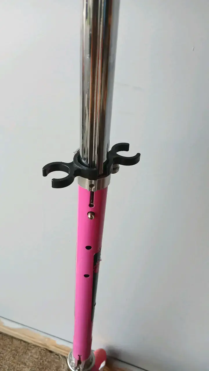 Scooter infantil rosa con diseño floral - 6
