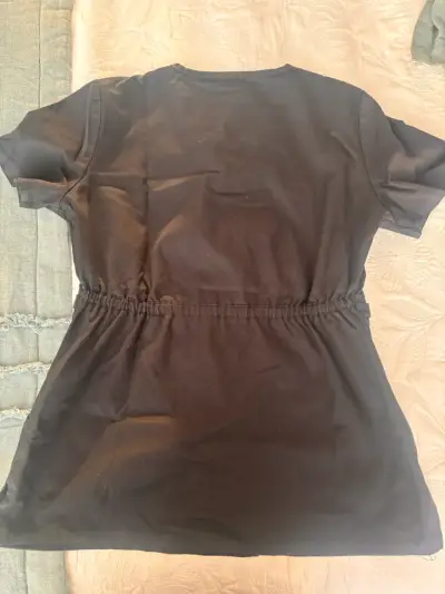 Uniforme clínico  negro con bolsillos - miniatura 2