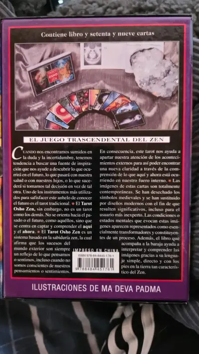 Tarot Osho Zen con Libro y Cartas - miniatura 2