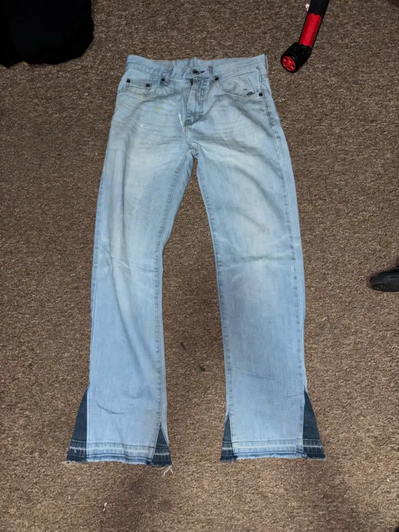 Jeans Levi's 504 azul claro para hombre - 1