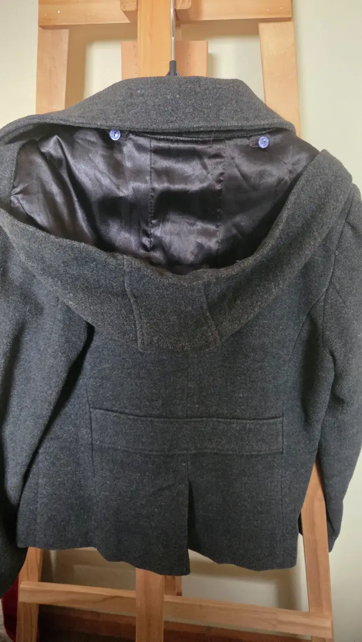 Abrigo gris doble botonadura Wados para mujer - 6