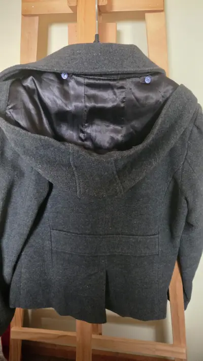 Abrigo gris doble botonadura Wados para mujer - miniatura 6