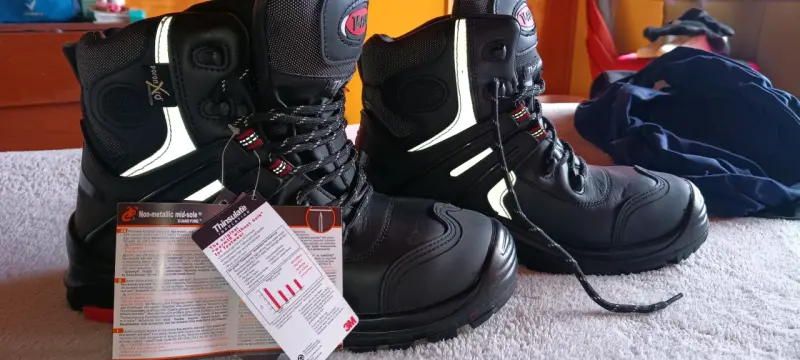 Botas de seguridad negras V-Flex con Thinsulate - 1