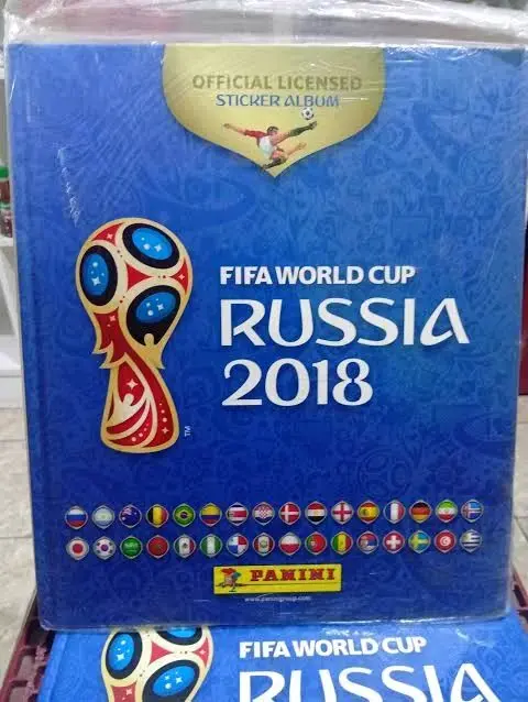 Álbum de Stickers Mundial Rusia 2018 Panini