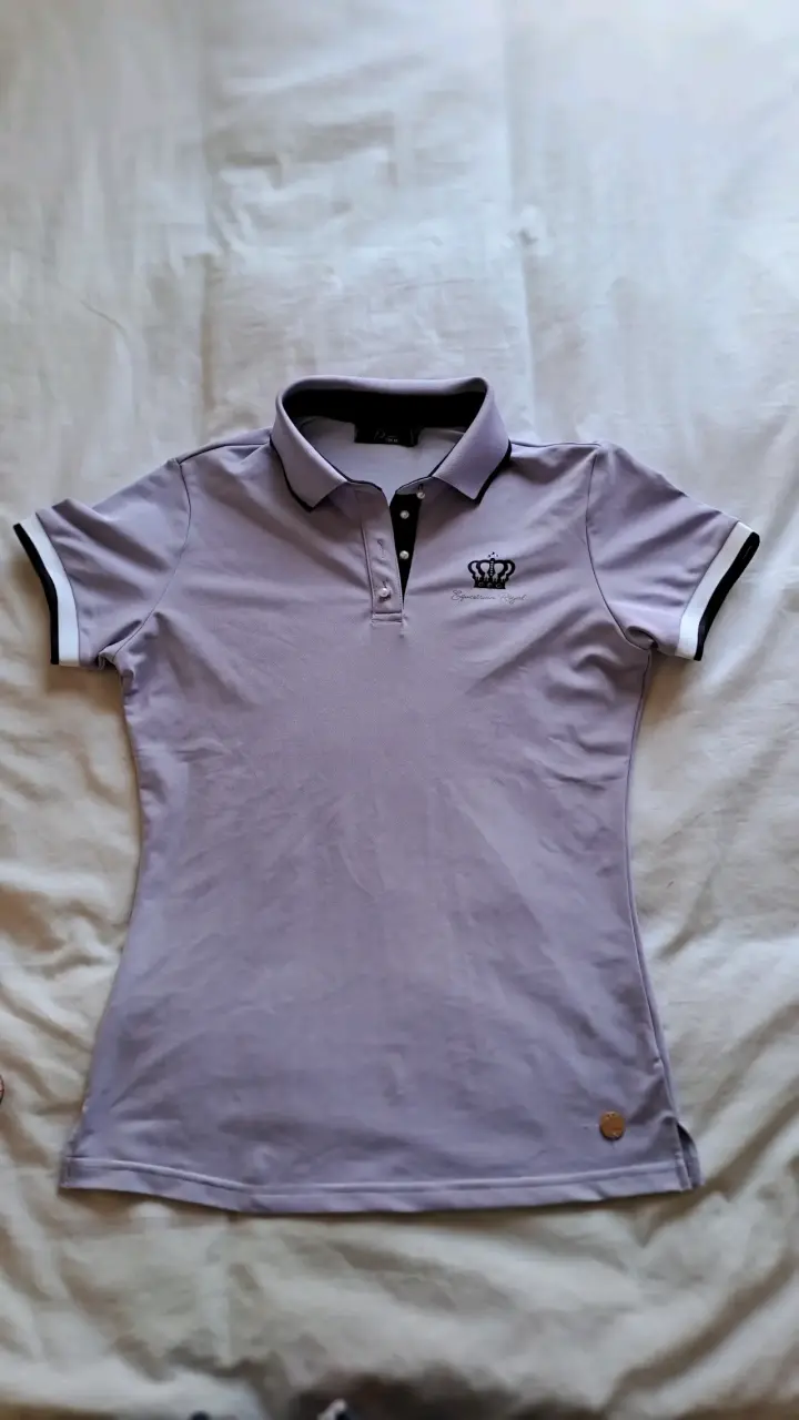 Polera Equitación Polo Equestrian Royal Lila Tall - 2